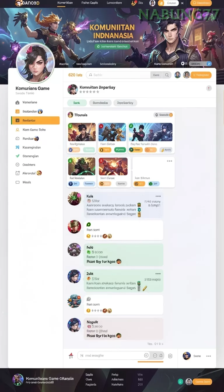 Cuplikan layar SVIP5 — menu navigasi