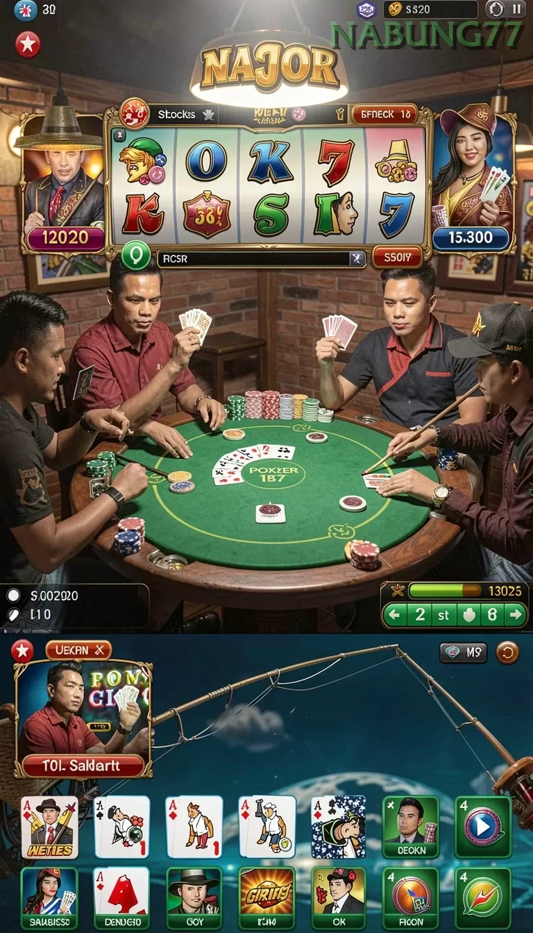 Cuplikan layar MONPERATOTO — menu navigasi