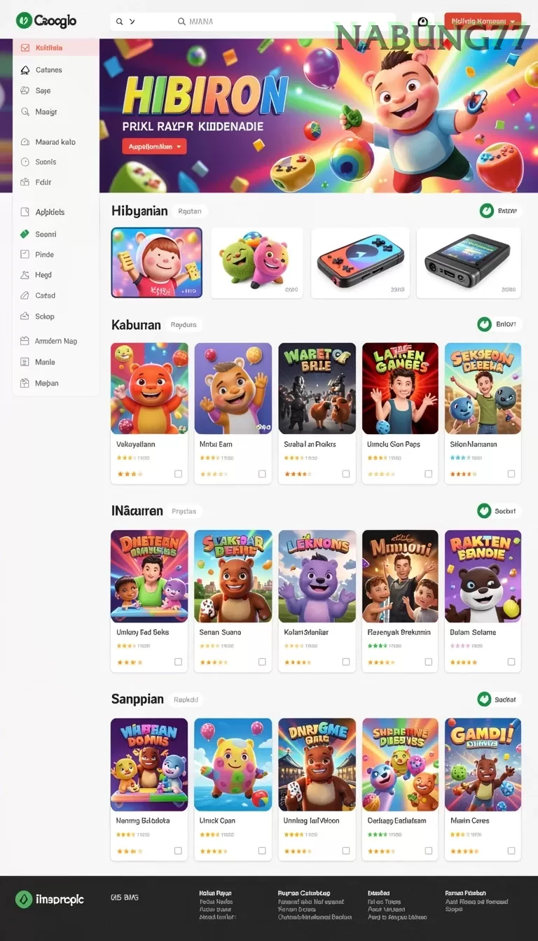 Cuplikan layar ID66 — menu navigasi